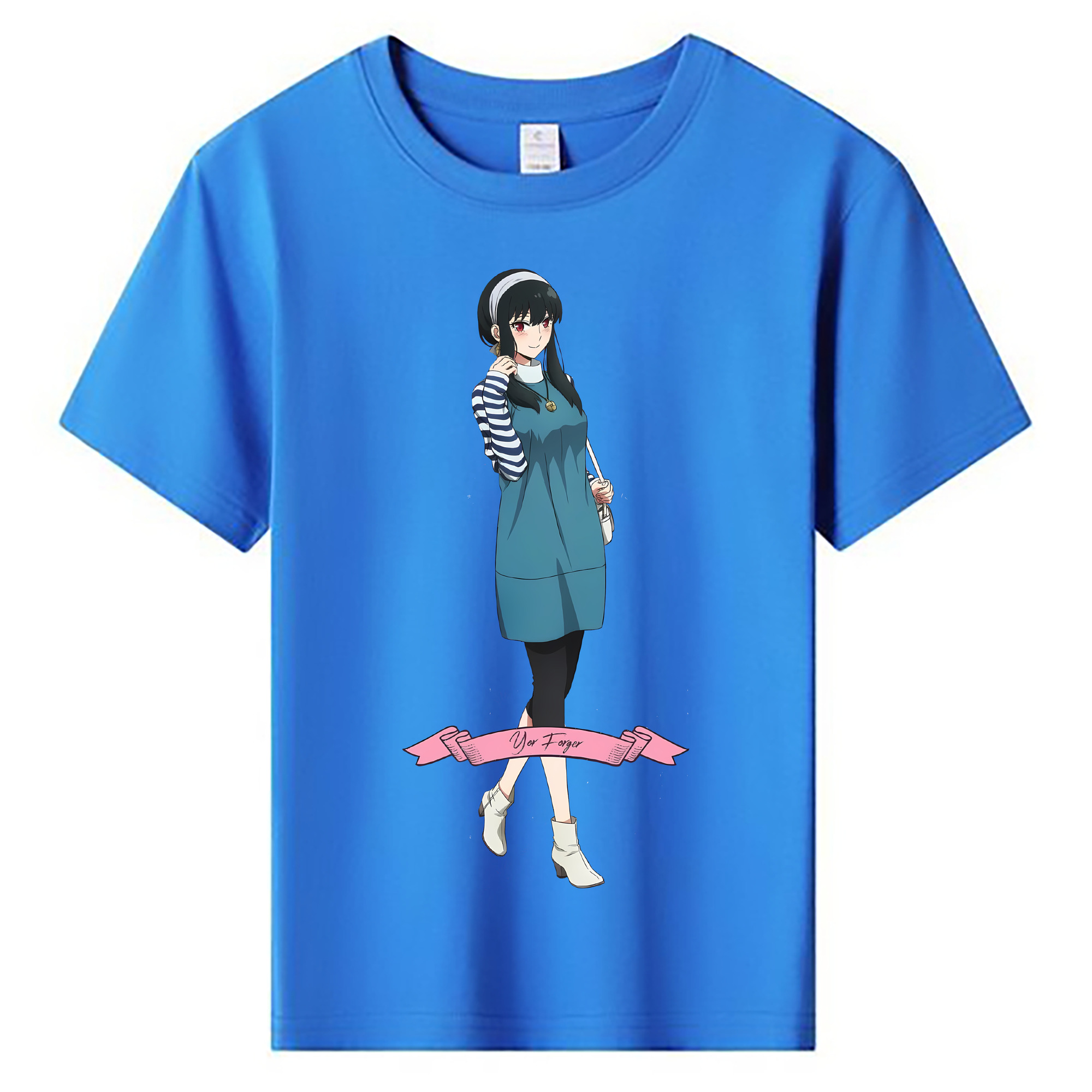 （画像用） SPY×FAMILY间谍家家酒 綿100％キッズTシャツ（フロントプリント）